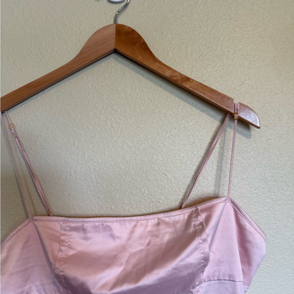 Urban Outfitters Pale Pink Annabella Mini Slip Dress XL - Picture 6 of 8